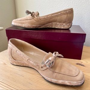 Amalfi Emanuela Leather Moccasin Loafer Size 7